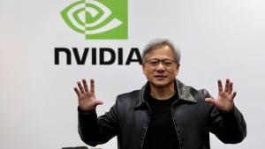 El cofundador y CEO de Nvidia, Jensen Huang, habla en Computex Taipéi 2023, en Taipéi, Taiwán, este 30 de mayo de 2023.