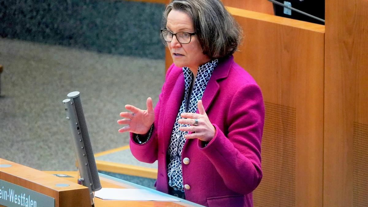 Bauministerin in Nordrhein-Westfahlen: Ina Scharrenbach (CDU)