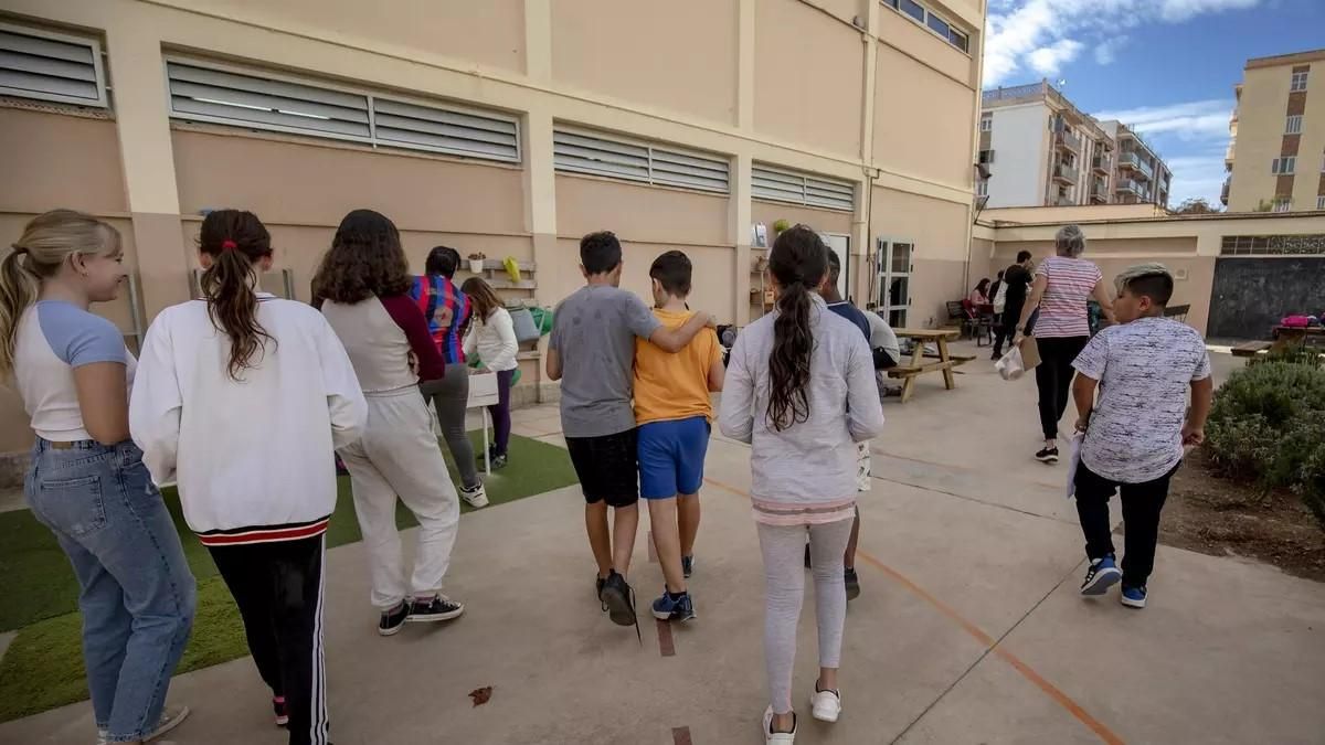 Alumnos del Verge de Lluc de Plama
