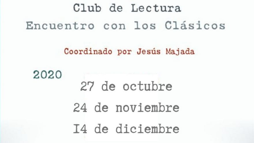 Club de lectura: Encuentro con los clásicos