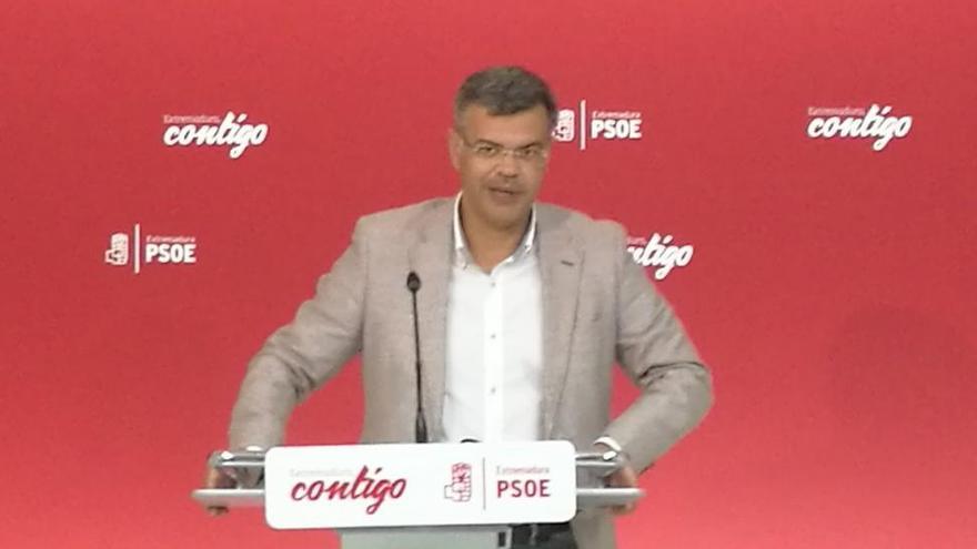 El PSOE extremeño: &quot;No bajaremos la guardia en nuestras reivindicaciones&quot;