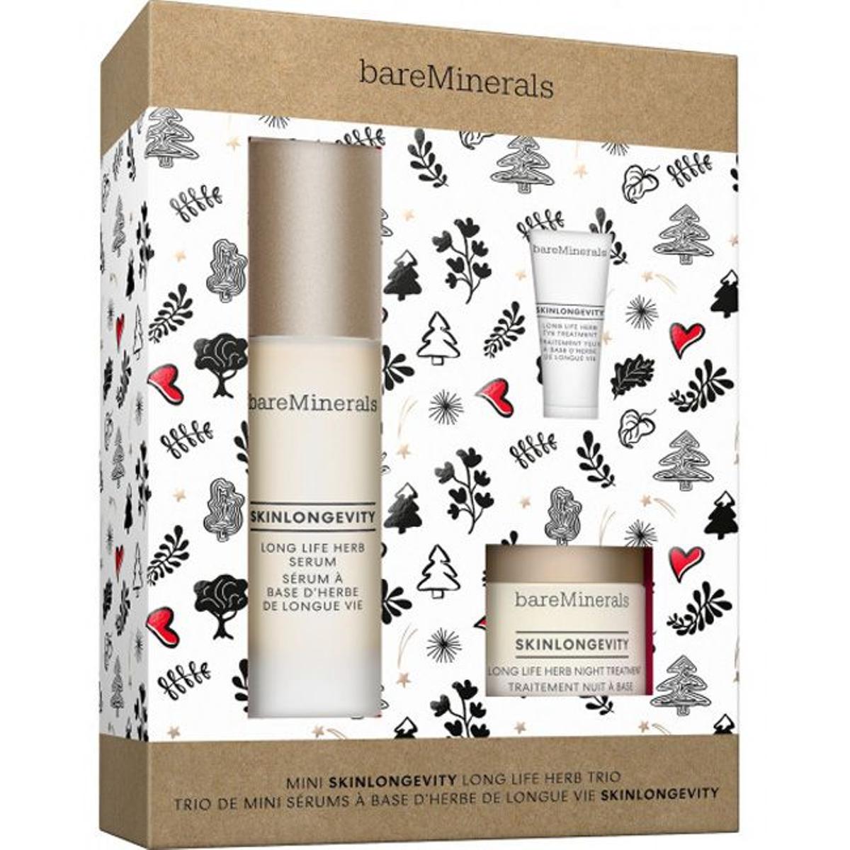 Pack de 'skincare' 'Skin Longevity Trio', de bareMinerals