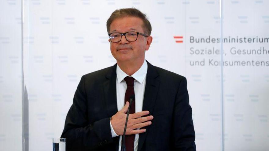 Dimite el ministro de Salud de Austria, por el desgaste de su salud en plena pandemia