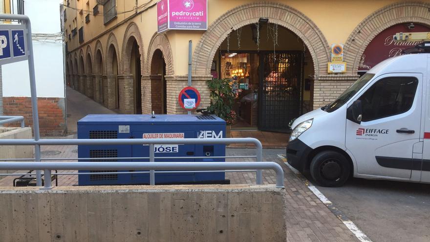 Sin café en el casco antiguo de Lorca