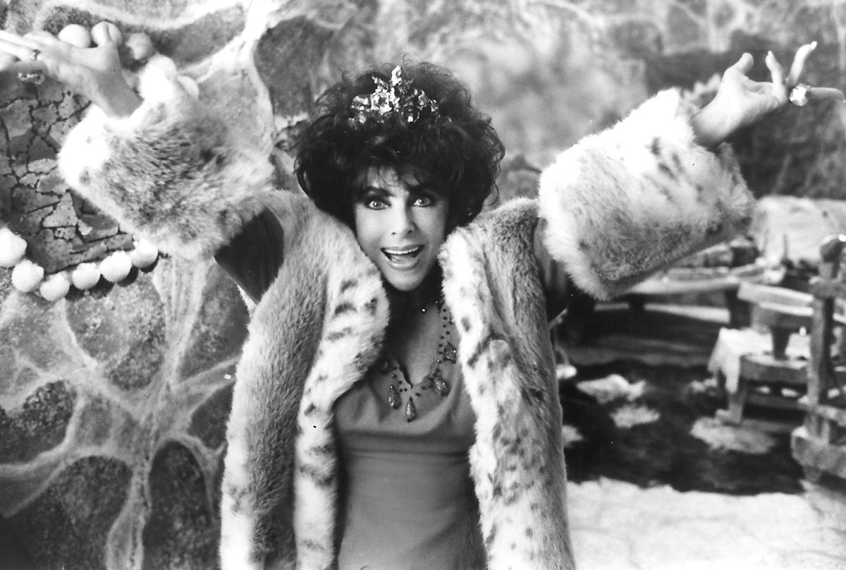 Liz Taylor en 'Los Picapiedra'.