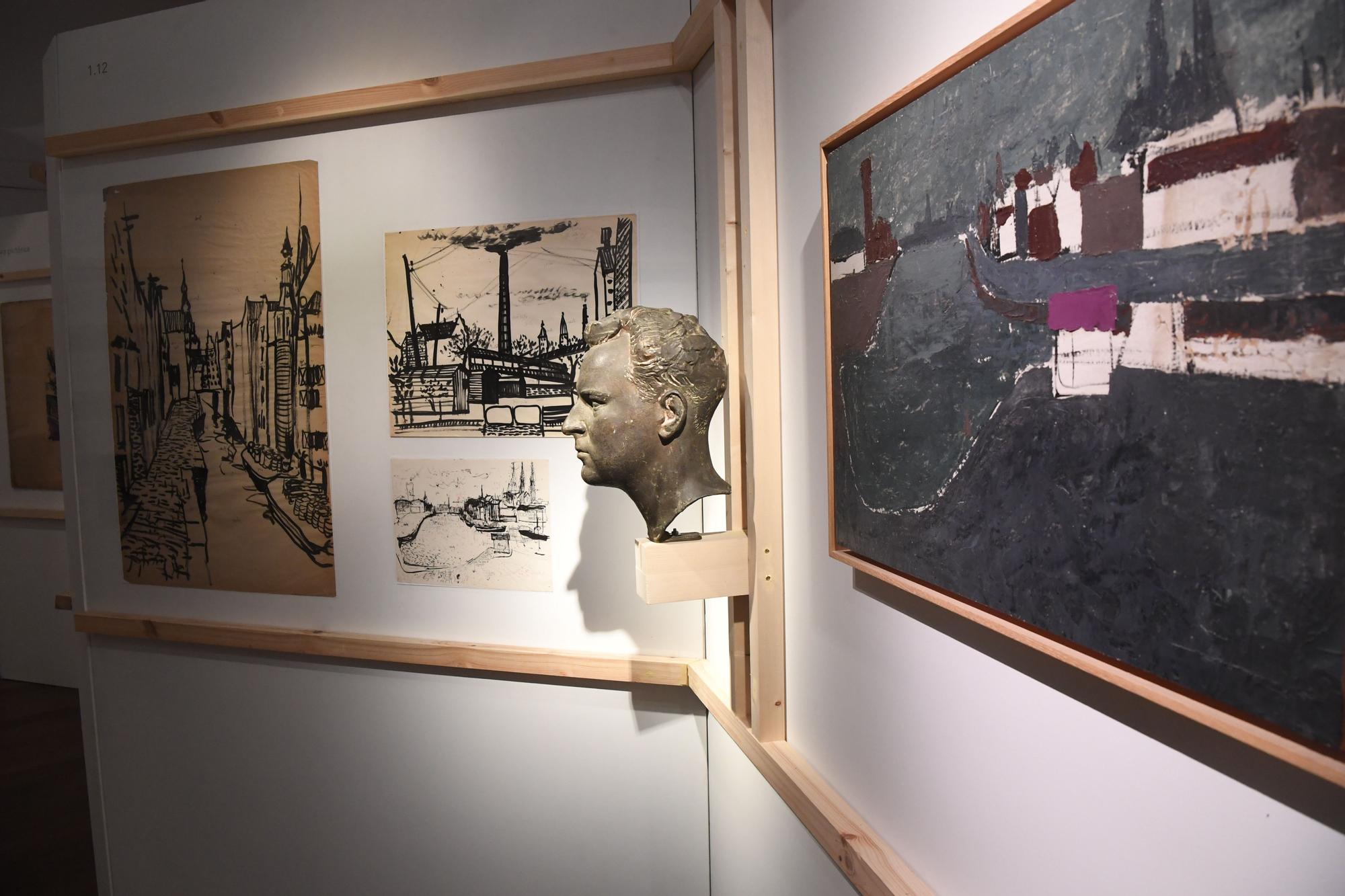 'Paisajes', la exposición en A Coruña que repasa la obra del arquitecto Ramón Vázquez Molezún