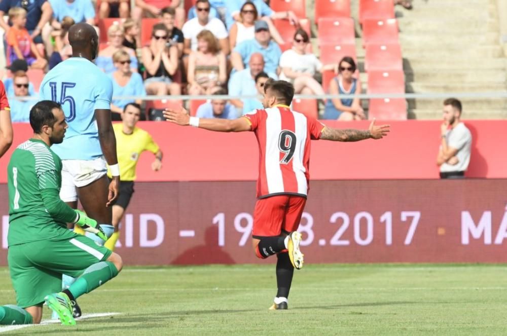 Portu celebra el gol després de batre Claudio Bravo