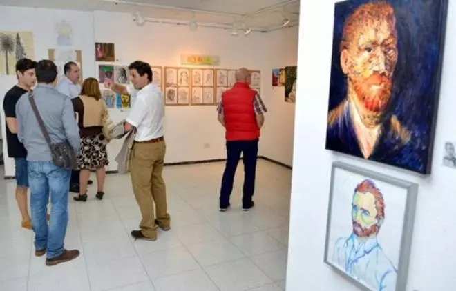 Exposicion en homenaje a Van Gogh 125 aniversario de su muerte, Telde
