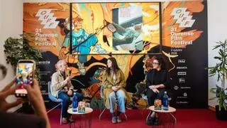 Ficción y entrevistas reales se unen en el film que María Aparicio presentó en el OUFF
