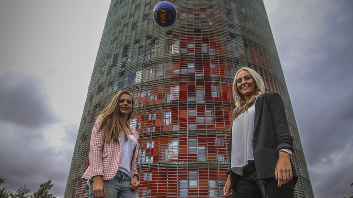 Las dos futbolistas del FC Barcelona, protagonistas del Sport&amp;Style