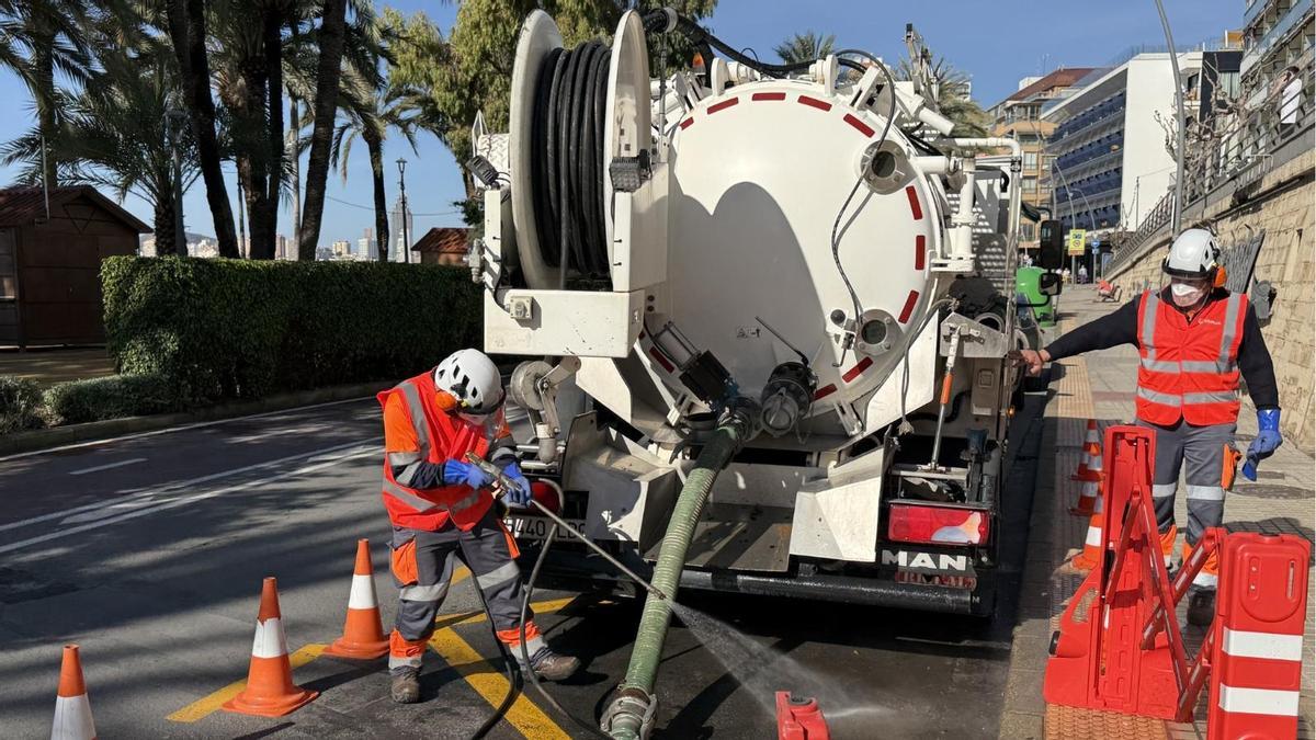 Benidorm y Veolia invierten más de 13 millones en la renovación de la red de alcantarillado