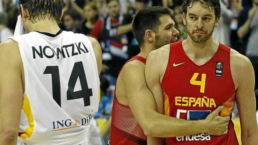 Nowitzki va caure derrotat davant la selecció liderada per Pau Gasol