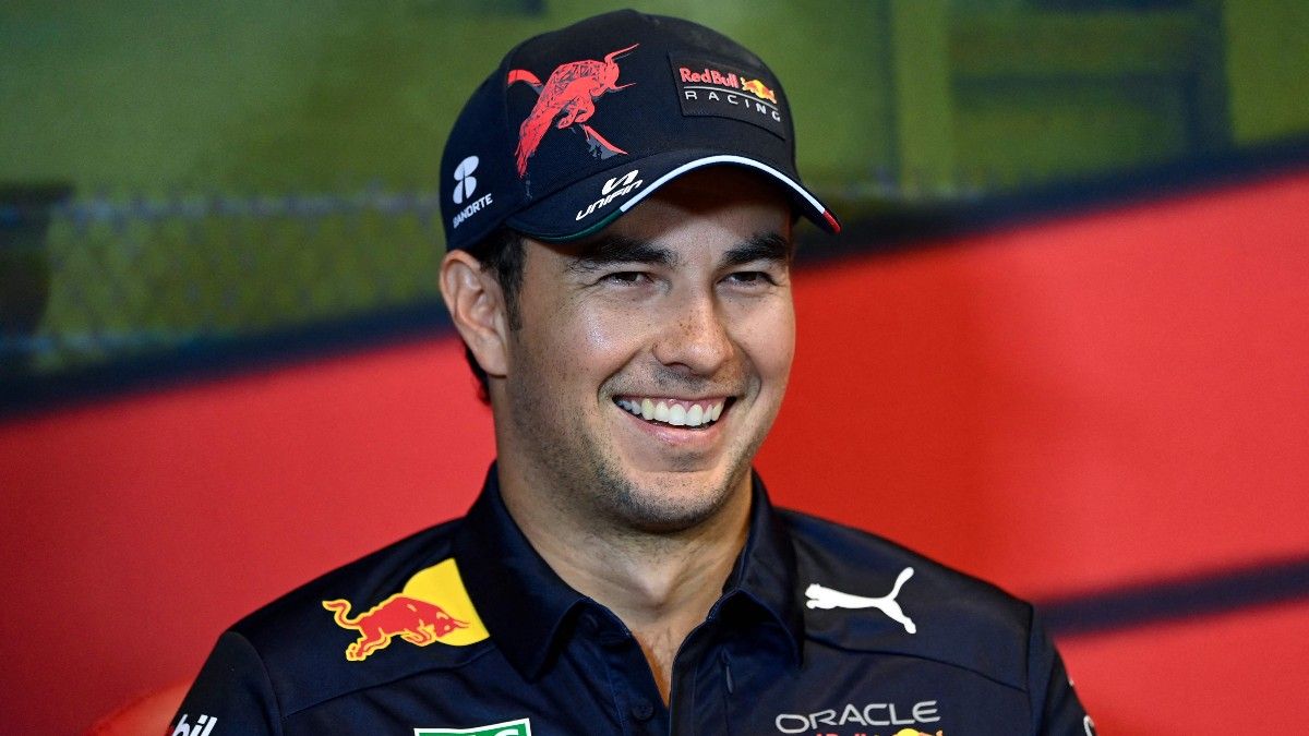 'Checo' Pérez durante el GP de Azerbaiyán