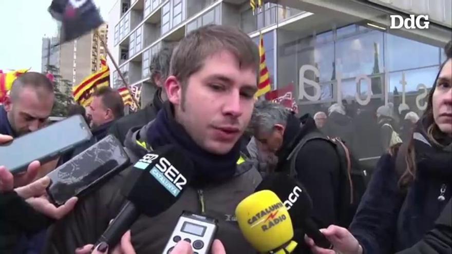 Judici contra els manifestants en la protesta contra les retallades en el 20è aniversari de la UdG