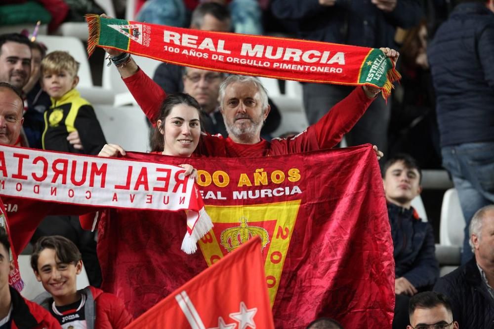 Ambiente en las gradas del Real Murcia - FC Cartagena