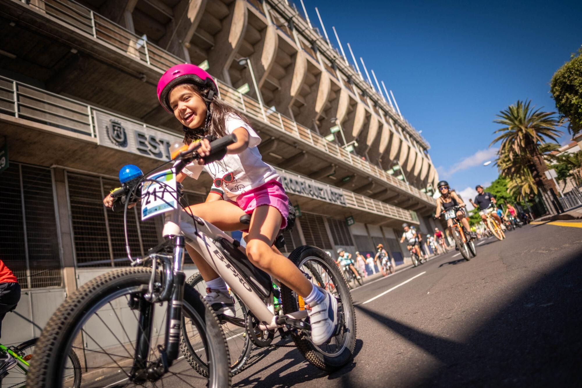 Fiesta de la bicicleta en Santa Cruz de Tenerife