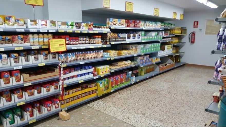 Un economato de la capital.