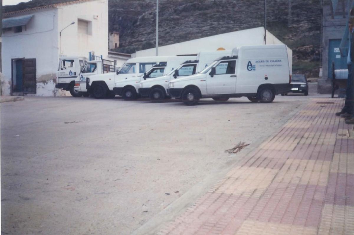 Flota de vehículos Aigües de Cullera 1993.