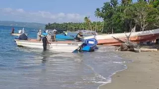 Descubren una embarcación con 14 esqueletos en la costa dominicana