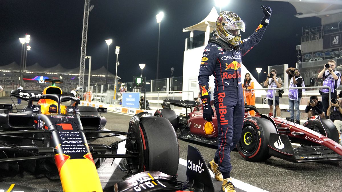 Max Verstappen con su Red Bull