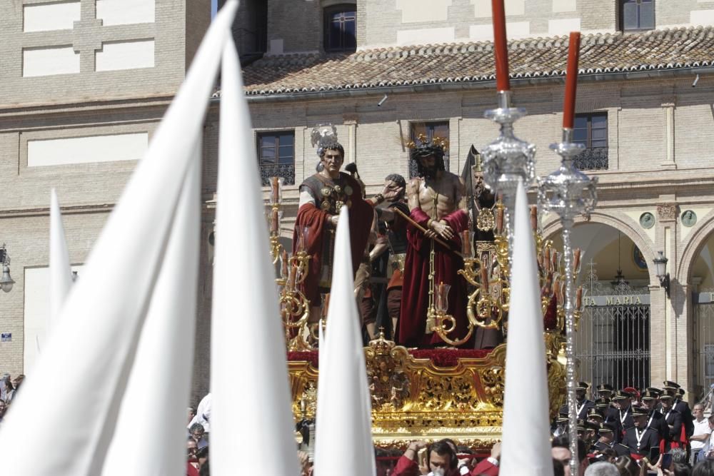 Procesión de la cofradía de la Humildad.