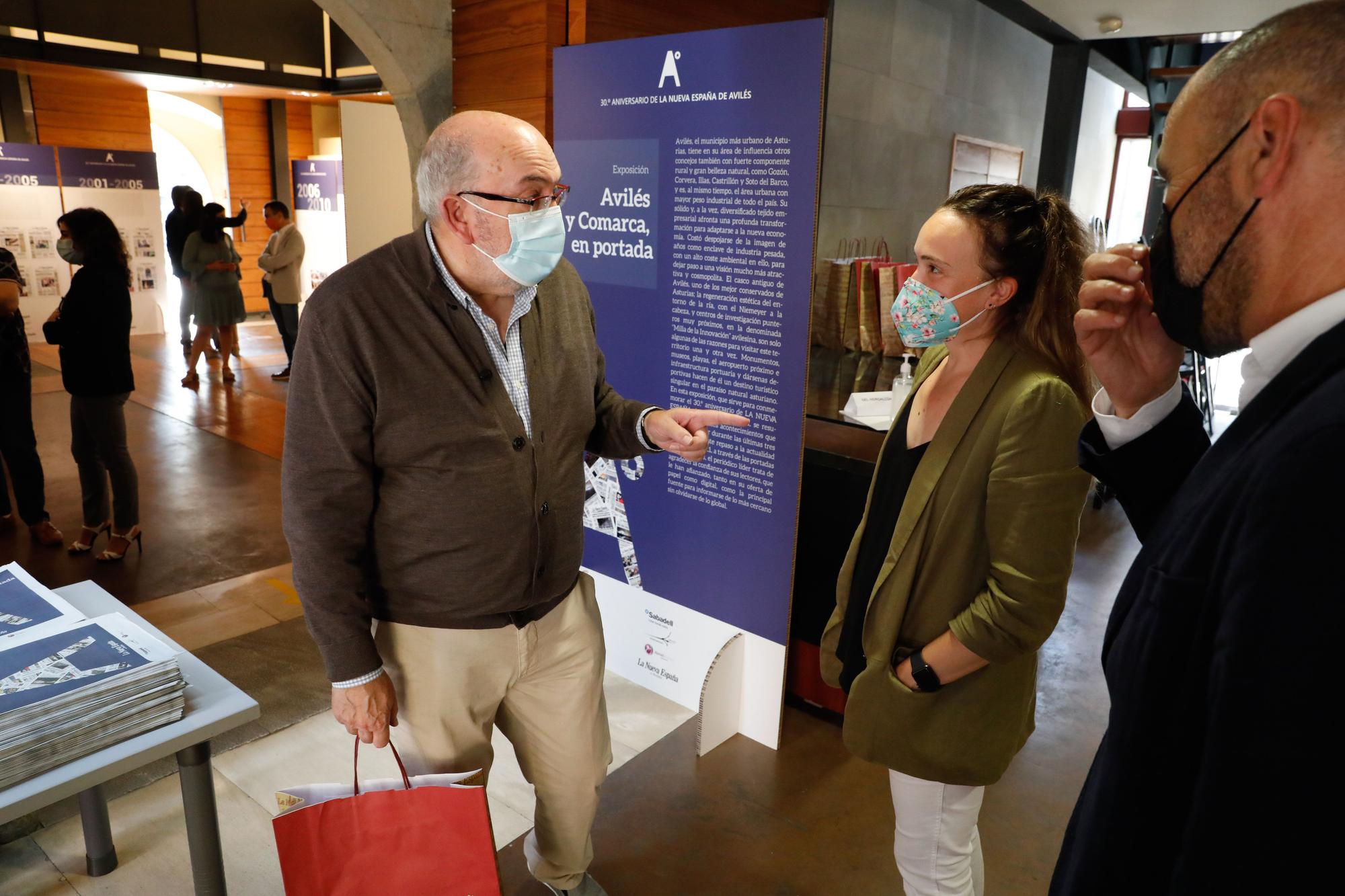 Exposición 30.º aniversario LA NUEVA ESPAÑA de Avilés y Comarca