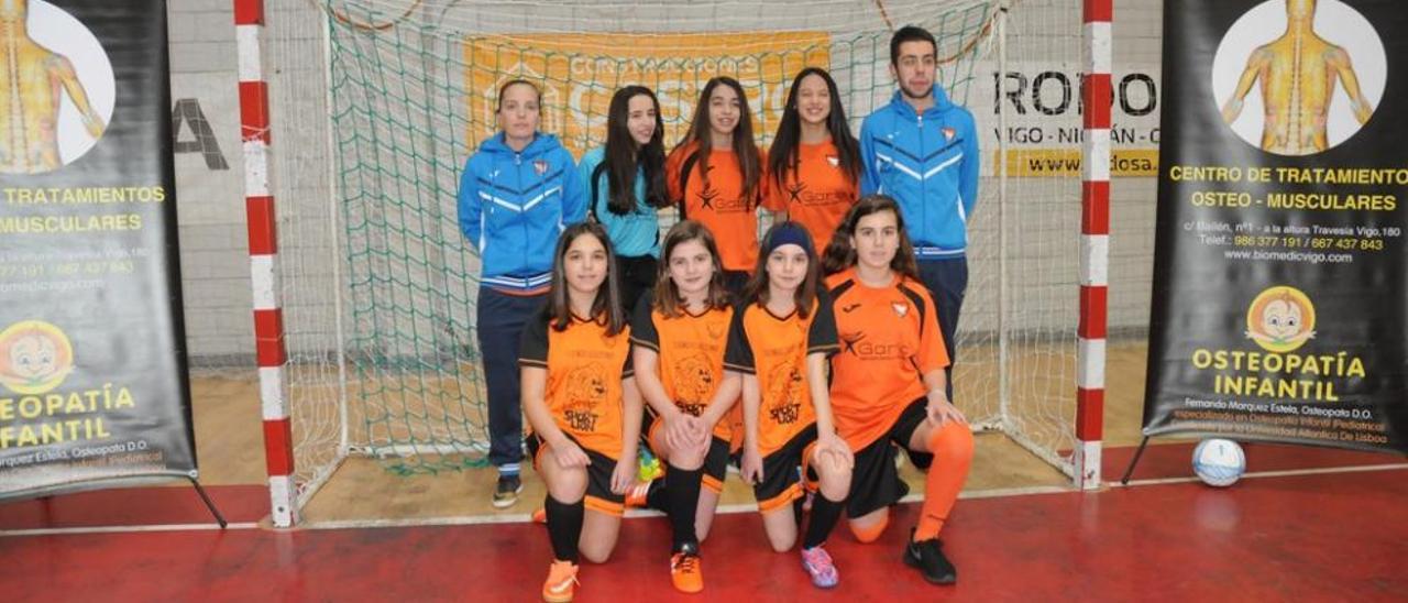 Cadete femenino.