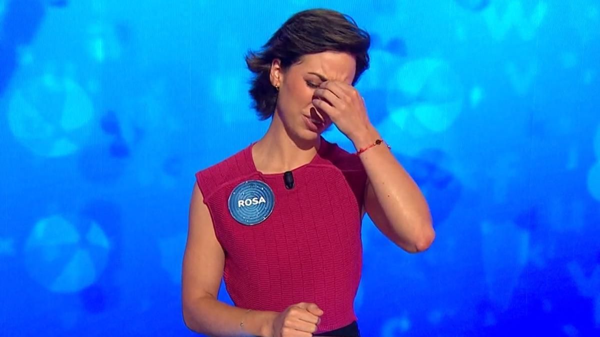 Rosa da la cara tras decir adiós al rosco de Pasapalabra: "Cuando tu rival es mejor que tú..."