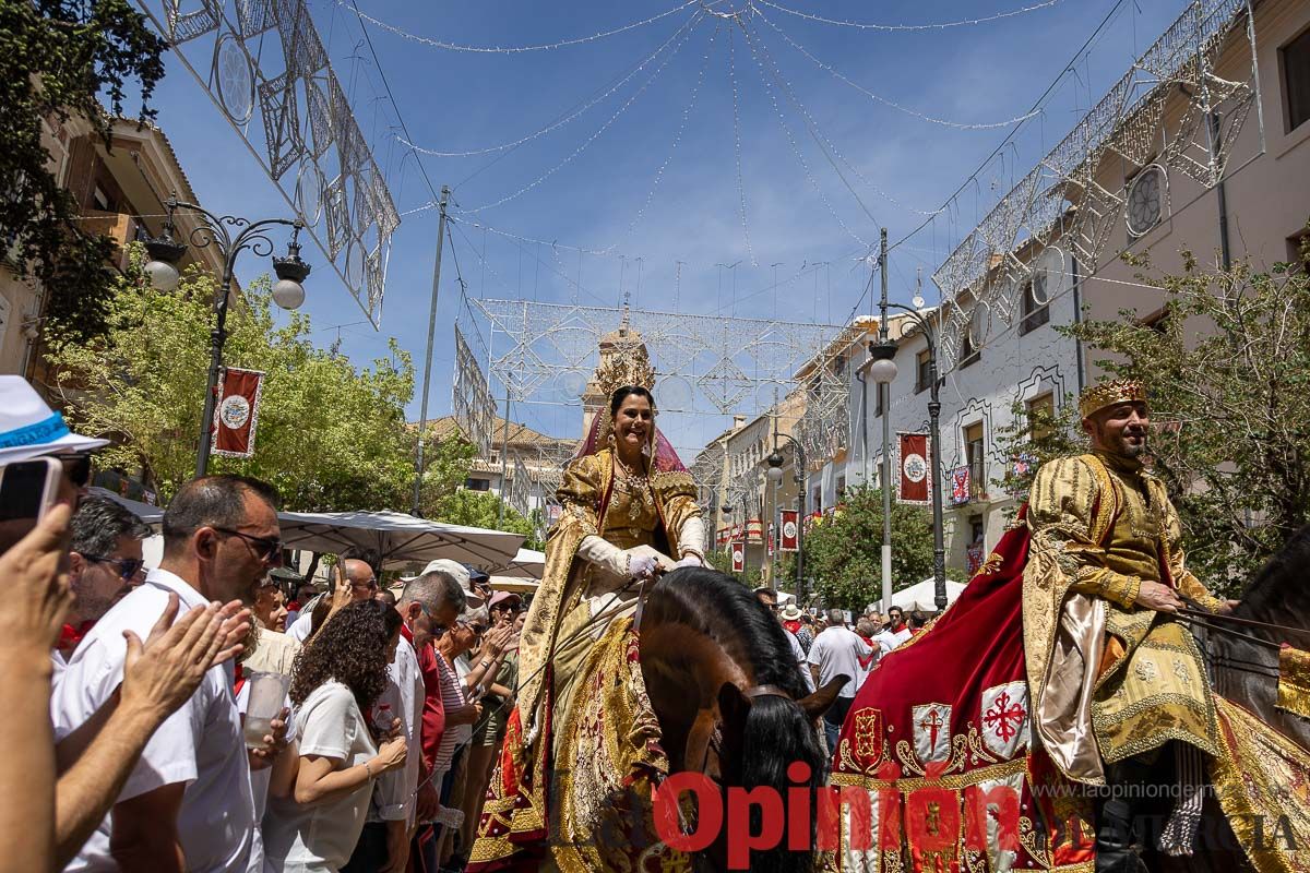Moros y Cristianos en la mañana del dos de mayo en Caravaca