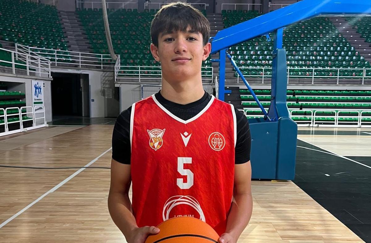 Bruno León, el pasado domingo en Cáceres.