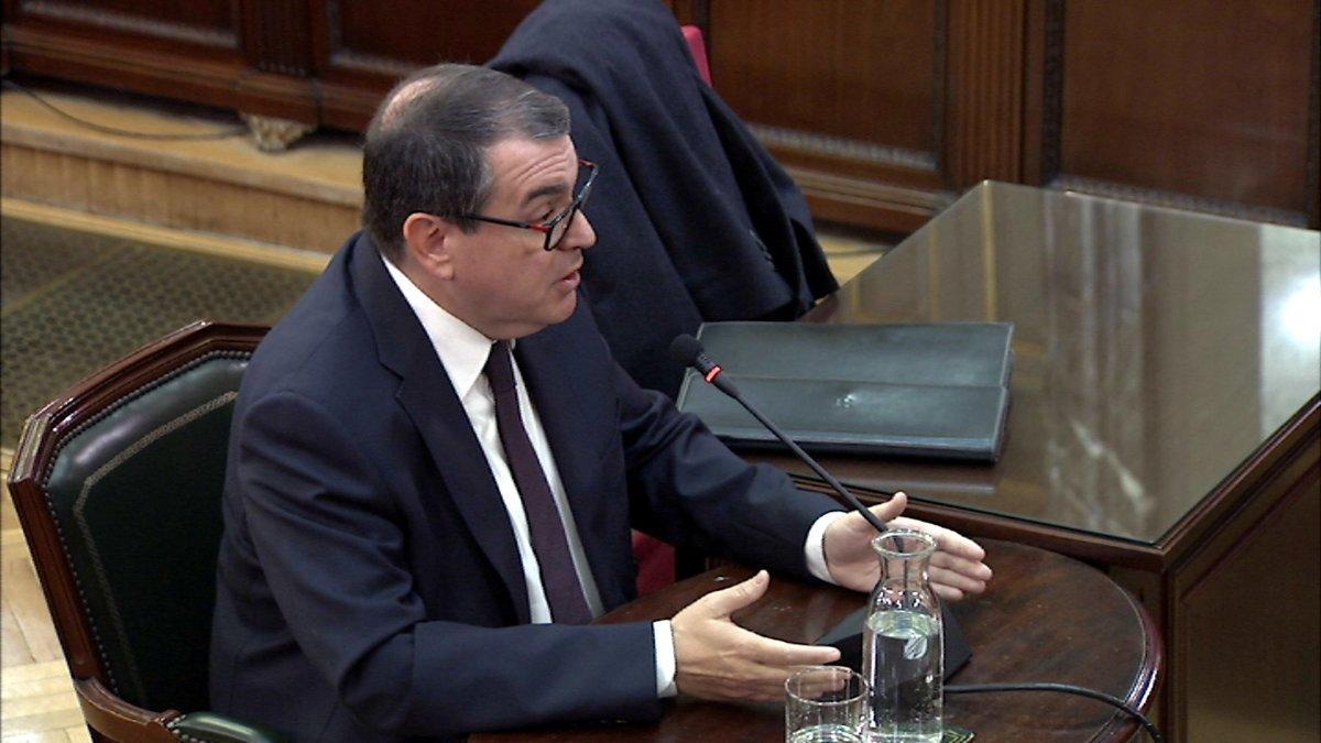 Jordi Jané declara en el Tribunal Supremo