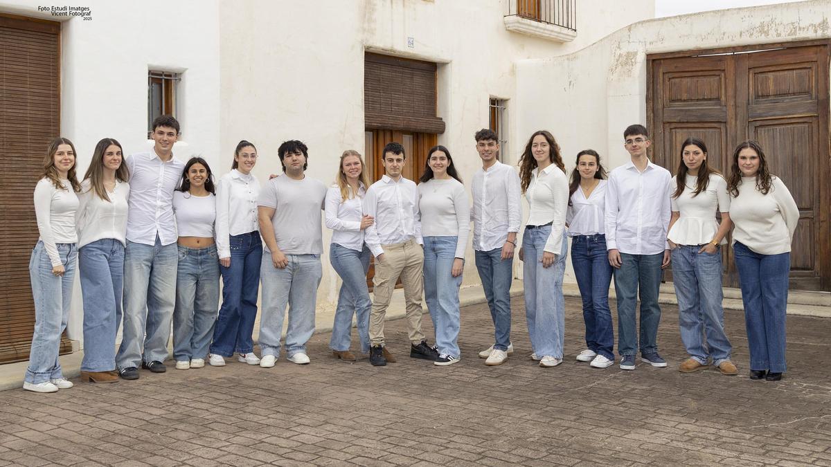 Festeros y festeras de 2025.