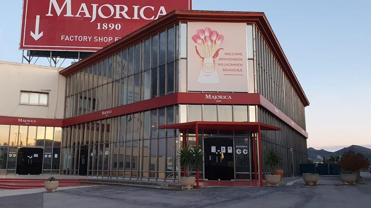 Imagen de la tienda principal de Majorica en Manacor.