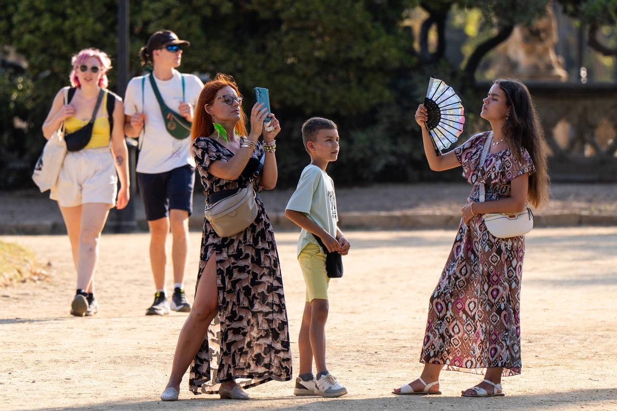 Récord de calor hoy en Barcelona.