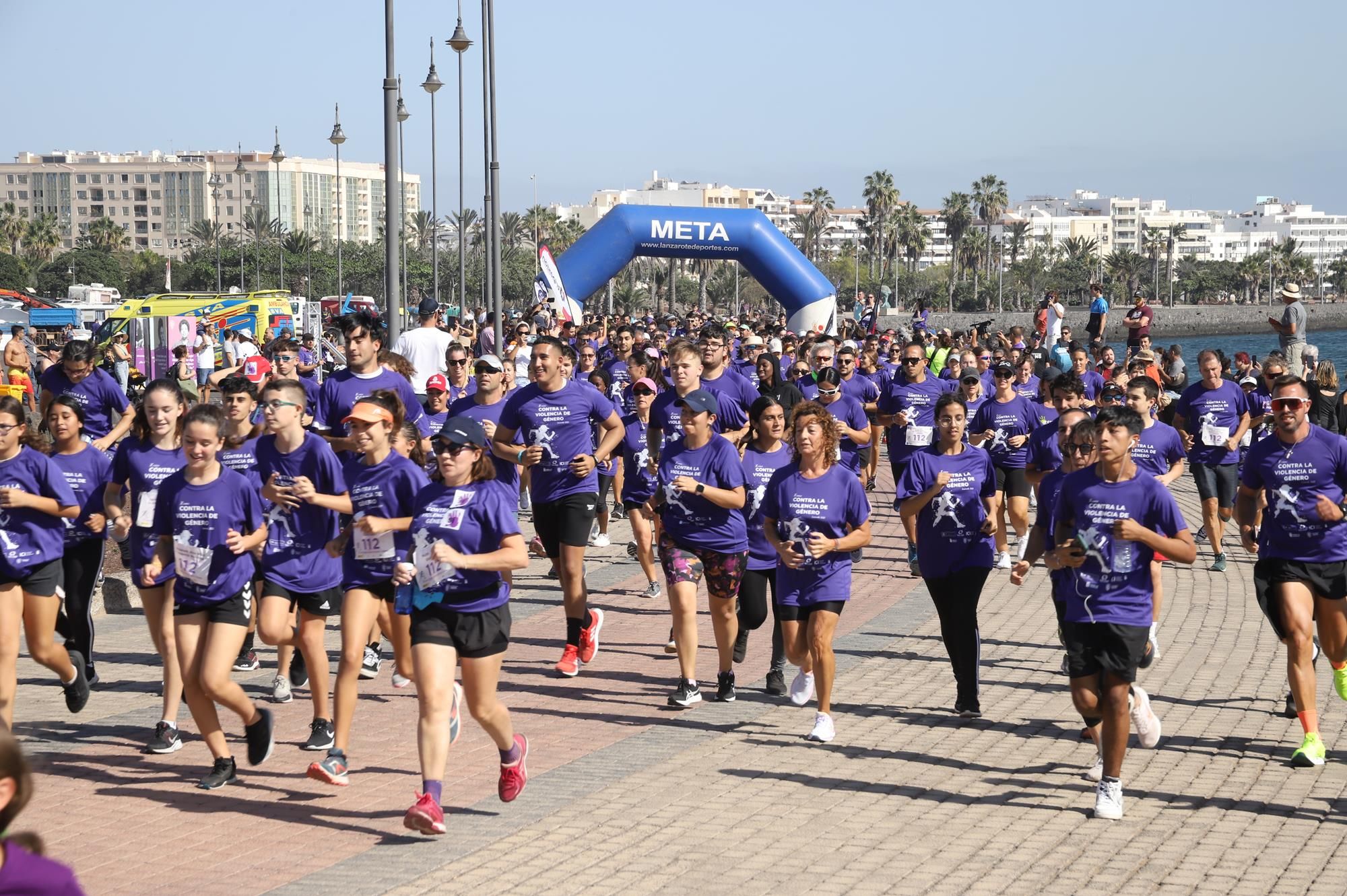 Carrera en Lanzarote contra la violencia de género