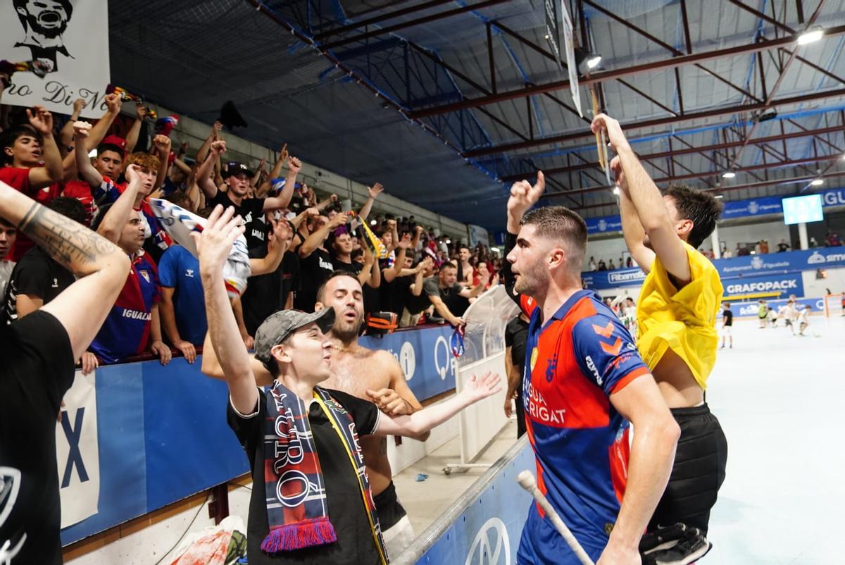 Les millors fotos del quart partit entre l'Igualada i el Liceo