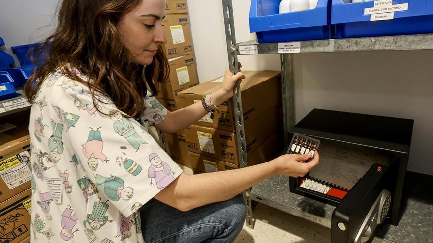 Nuevas cajas fuertes con un software para custodiar fármacos como la morfina en Alicante