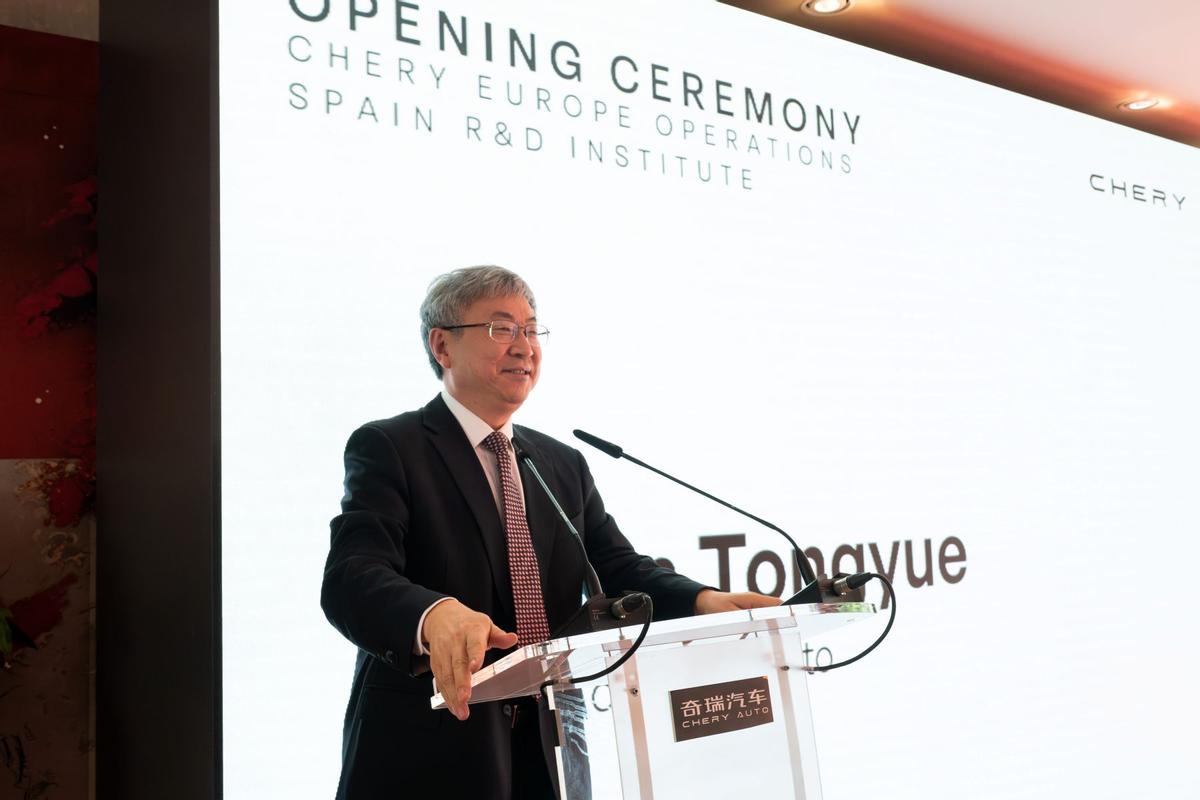 Chery Auto Başkanı Yin Tongyue.