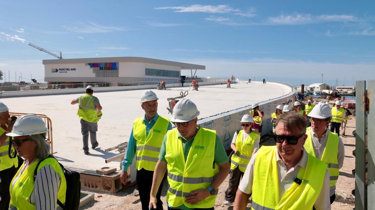 Perspectiva del nuevo centro de ocio Paseo del Mar de Torrevieja