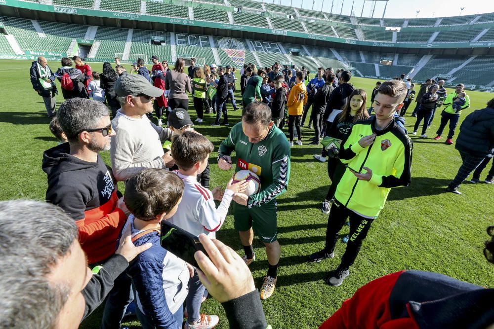 Jornada de puertas abiertas en el Elche CF