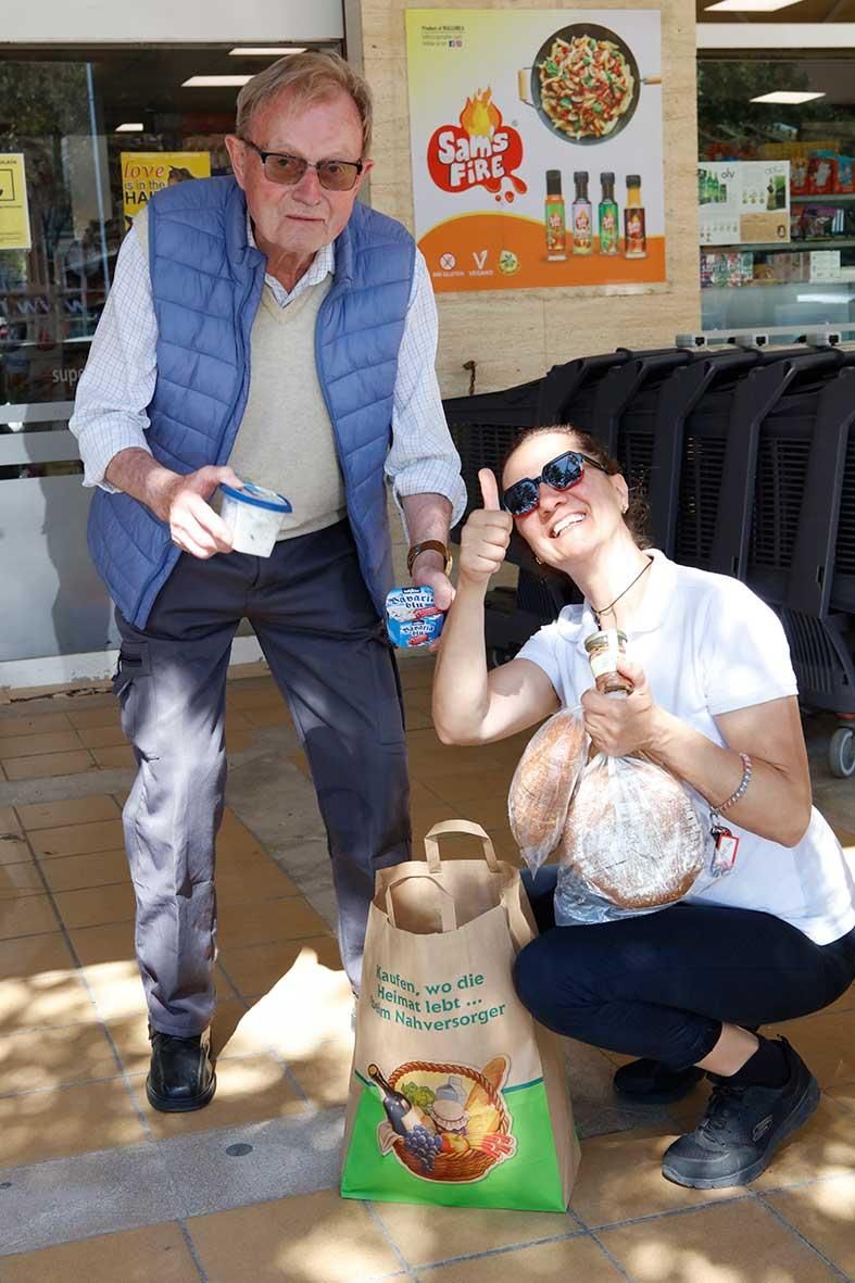 Dieter Norpoth mit Lyudmilla Angelova.