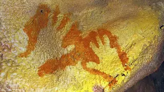 Las pinturas de Maltravieso de Cáceres optan a un premio de National Geographic