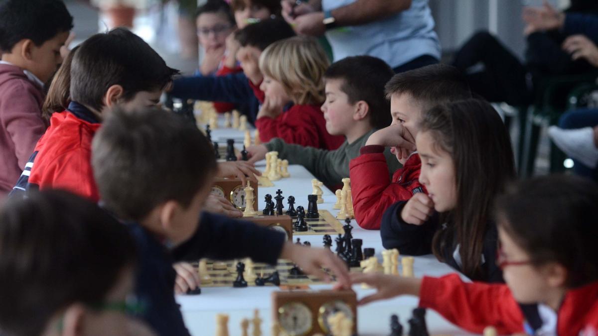 Torneo de ajedrez disputado en Vilagarcía.