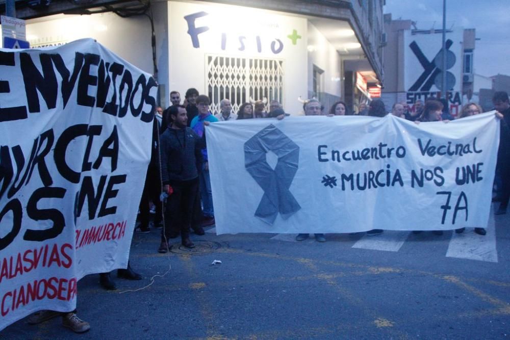 Las vías de Murcia, con acento catalán