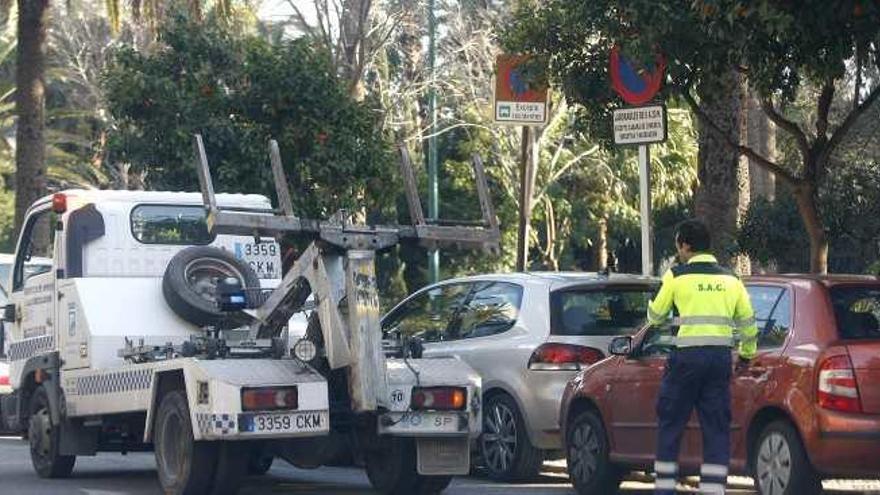 La gestión del servicio de grúas cambió a partir de febrero de 2012.