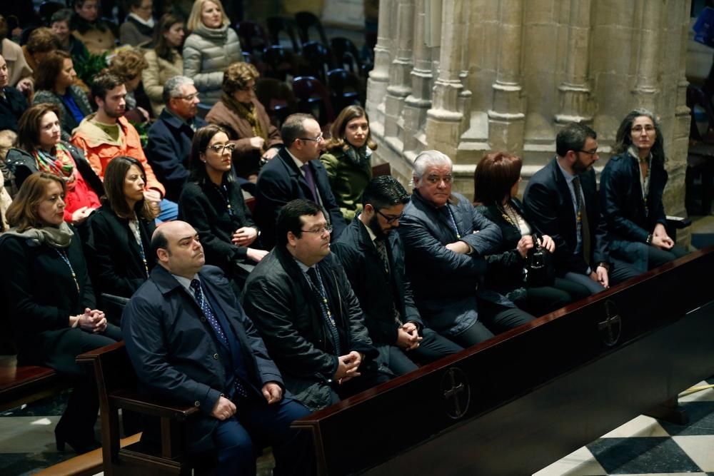 Misa de Ramos en la catedral de Oviedo