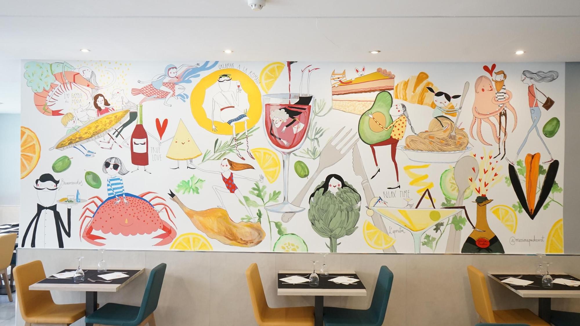 Mural de Marina Puche