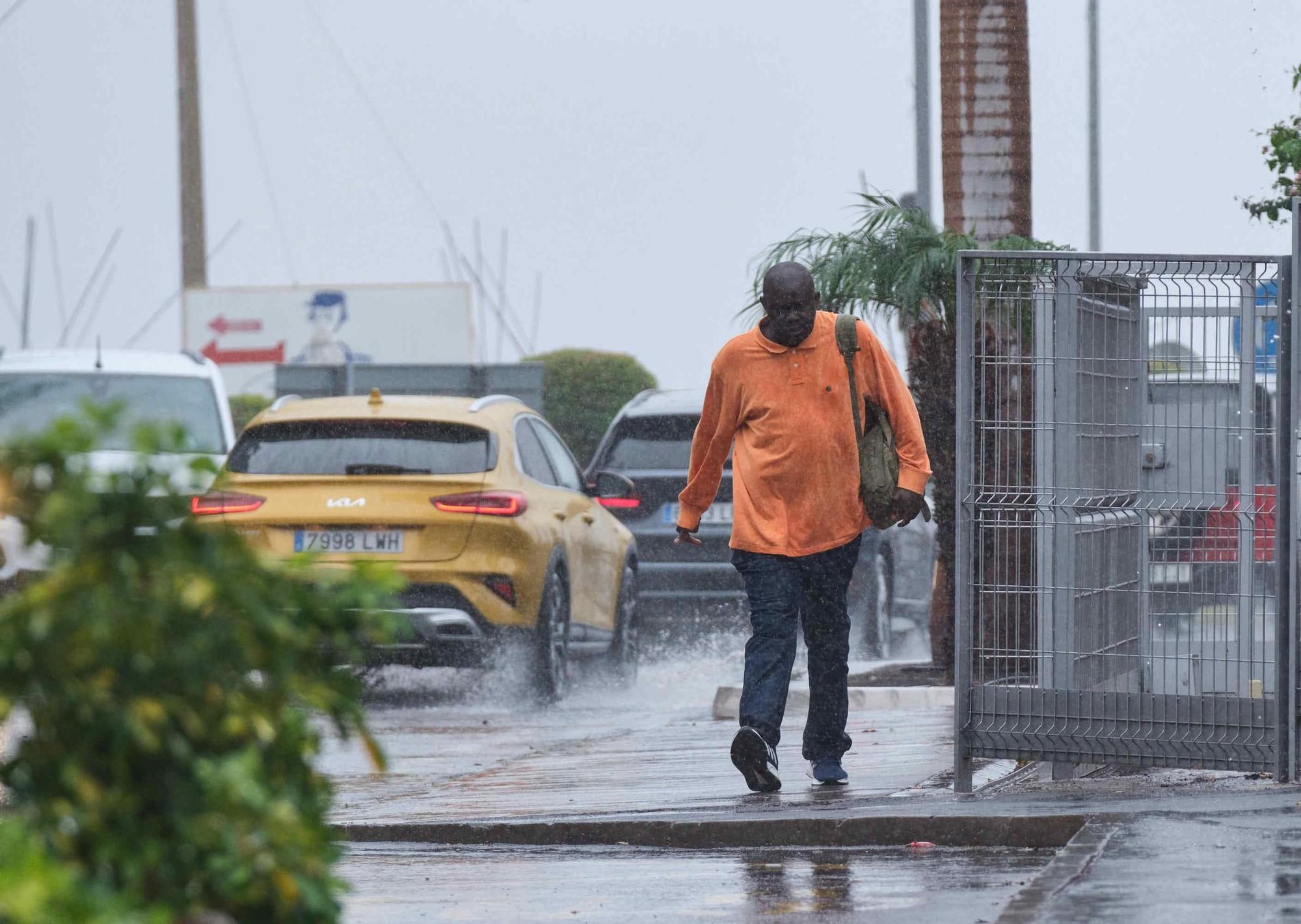 Día de lluvia en Valle San Lorenzo (Tenerife)