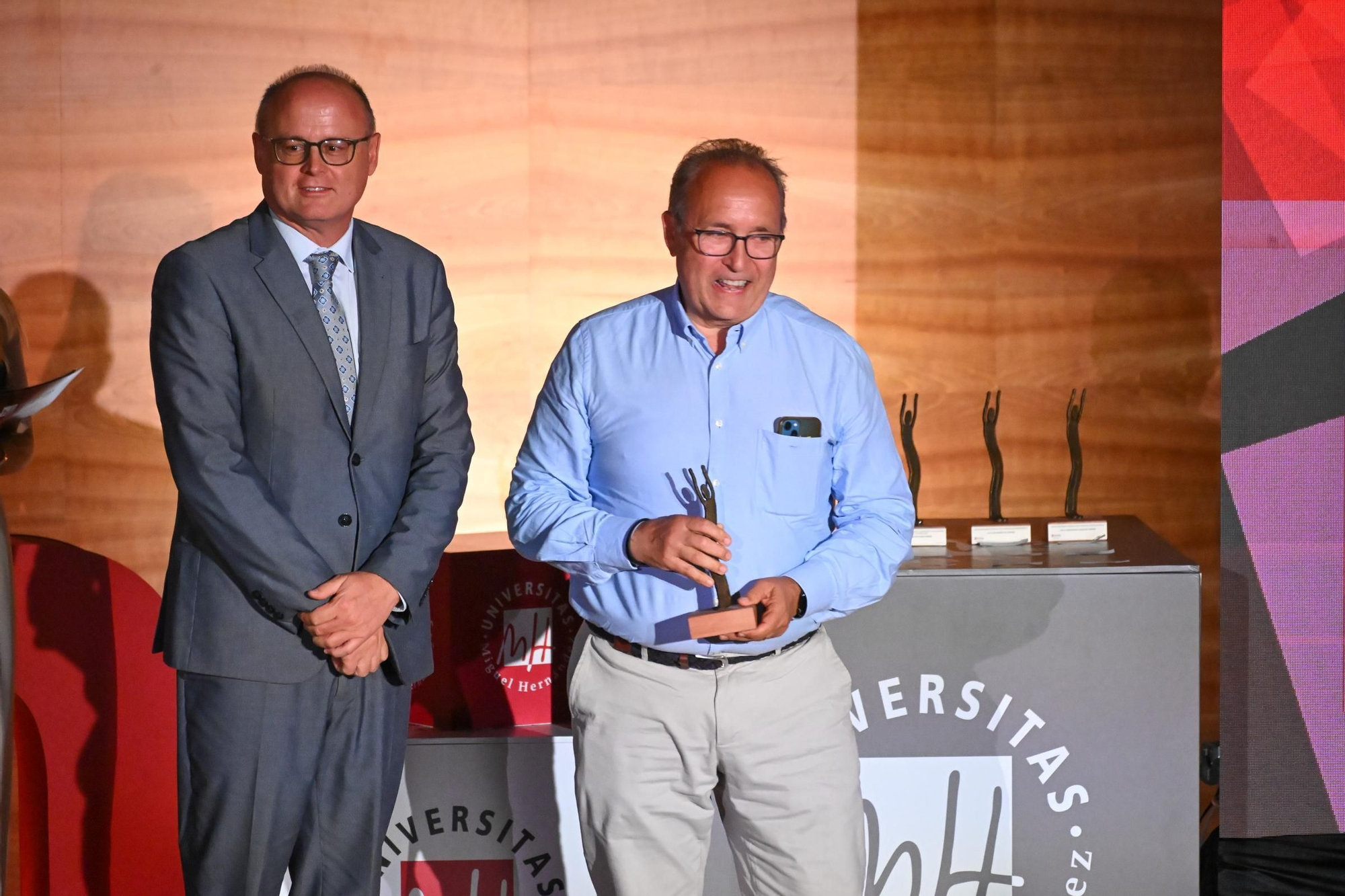 Estos han sido los premiados en la XVIII edición de los Premios del Consejo Social de la UMH de Elche