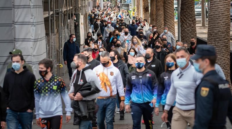 Los gimnasios de Tenerife salen a la calle en demanda de ayudas por la crisis del Covid-19